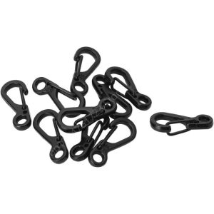5-20Pcs Mini Carabiner Clip Metal Spring Snap Hooks Paracord Lanyard Hanging Clips Keychain Backpack Bottle Outdoor Accessories