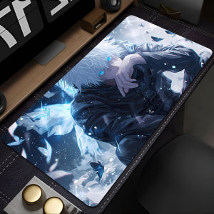 Bandai | Anime Miếng Lót Chuột J-jujutsu Kaisen Gojo Máy Tính Lớn Laptop Bàn Phím Thảm Cao Su Trang Trí Bàn Làm Việc Cho Game Thủ