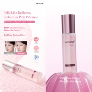 Medicube PDRN Pink Collagen Glow Jelly Mist Hydrating Face Spray Niacinamide Brightening Korean Skincare