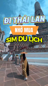 Sim Du Lịch Thái Lan Truy Cập Data Tốc Độ Cao Từ 1–3GB/Ngày Lựa Chọn Ngày Linh Hoạt Theo Nhu Cầu | FREESHIP - CHƯA KÍCH HOẠT