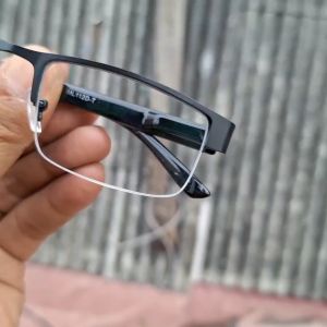 TERBARU Kacamata Minus Photocromic Ori Asli Pria Wanita Half Frame Setengah Bingkai Anti Radiasi