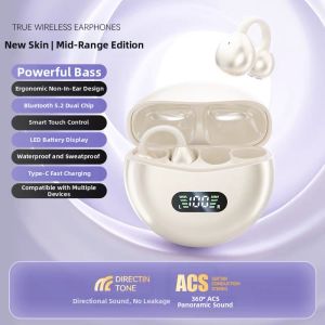 Newyu | Bluetooth Ear Hook Headphones Large Battery