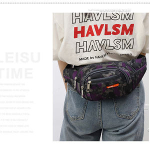 ARCTIC HUNTER túi nam túi xách nam túi đeo túi đeo trước bụng hông nhiều lớp ngụy trang chống thấm nước Vải Oxford túi doanh nhân thay đổi túi điện thoại đi xe đạp thể thao túi