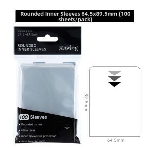sanseking | Round Cornered Double Layer Card Sleeve