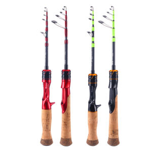 WEIHE 1.5m 1.68m Shuiyan portable carbon fishing rod telescopic fishing rods for small lure use spinning casting rod pesca