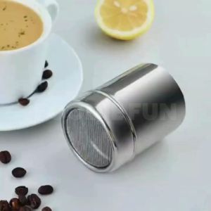 Stainless Steel Chocolate Shaker/Duster Cocoa Flour Sugar Powder Coffee Sifter Kitchen Accessories baking tools