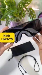 PVN73794 Kính Đi Đường Chống Bụi Trong Suốt Gọng Nhựa – Kính Chống Tia UV Bảo Vệ Mắt Hàng Cao Cấp