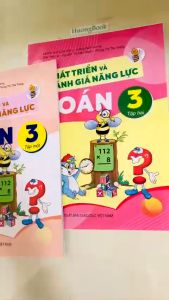 Sách - Combo 2 cuốn Phát triển và đánh giá năng lực Toán lớp 3 tập 1+2 - ĐN