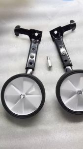 KIDS BICYCLE SIDE WHEELS TRAINING WHEEL SIZE 1214161820 INCHES 5 IN 1 ADJUSTABLE FOLDABLE MULTI FUNCTIONAL