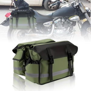 Motorcycle Bicycles Luggage Cargo Rack Carrier for Cycling Traveling Commuting Bicycle Side Bag Bike Rear Seat Bag