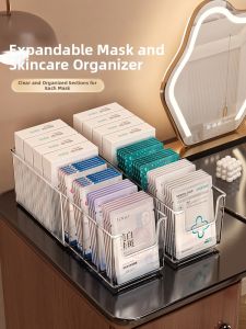 AOQILA | Expandable Transparent Acrylic Makeup Storage Box