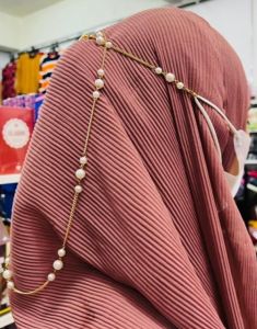 💎*NJ EXCLUSIVE PEARL 2in1 MASK CHAIN* (HIJAB & NON HIJAB)*💎