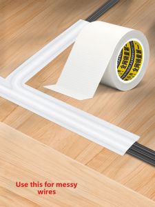 Mileqi | Wall Cord Organizer Masking Strip