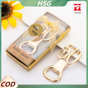 【COD】 For Birthday Can Opener Souvenir 50th Birthday Anniversary Golden Bottle Opener Souvenir And Giveaways For Birthday And Anniversarie