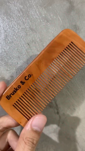Wooden Hair Comb | Anti-Static Hair Brush Frizz-Free Plant-Based Eco-Friendly and Anti Friction