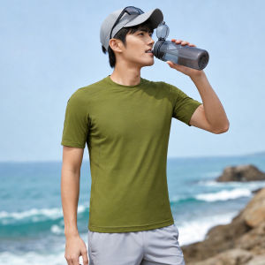 Quick Drying Sun Protection Merino Wool T-shirt