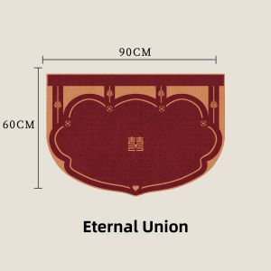 WOAISHENGHUO | Decorative Wedding Door Rug New