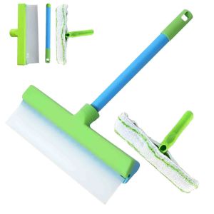 12 Inch Ultra Fine Fiber Car Wash Brush With Mop Head 2 In 1 Cleaning Tool For Car Glass Paint And Home Use