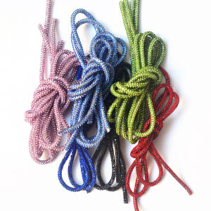 3mm Bling Bling Crystal Diamond Cord Trimming Round Rhinestone Soft Shoelace Rope Hoodies Trouser Drawstring DIY Crystal String