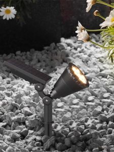VINCAN | Solar Powered Outdoor Lawn Light Waterproof Garden Spotlight