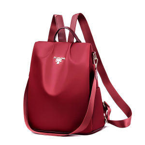 Womens Colorful Anti-Theft Backpack Casual Waterproof Oxford Daily Travel Backpacks for Women Multifunctional Preppy School Bag