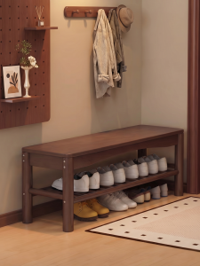 MINGZHIYIFAN | Dust-proof Shoe Cabinet Multi-layer Storage Bench