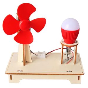 Scientific experiment wind turbine student science and technology small production childrens creative invention handmade diy material package科学实验风力发电机学生科技小制作儿 童创意发明手工diy