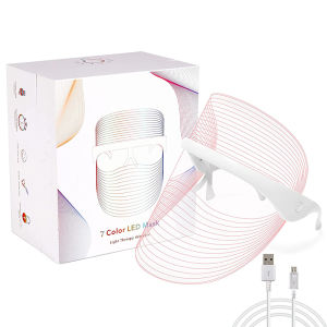 7 Colors LED Light Therapy Facial Mask Photon Anti-Aging Anti Wrinkle Rejuvenation Wireless Face Mask Skin Care Beatuy Devices