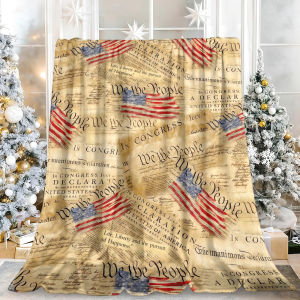 Beast Kingdom | Terracotta Flowers Print Microfiber Fluffy Thick High-Quality Plush Blanket Perfect for Couch Sofa Bed Living Room Decor