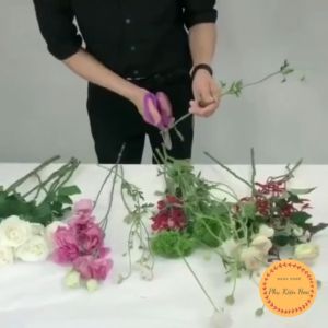 [HCM] Giấy gói hoa trơn 2 mặt 2 màu  Khổ 58*58cm Không Thấm Nước -GL314