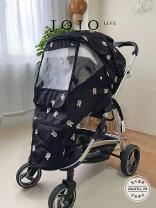 JOJOS L. PD. Baby Stroller Cover Raincoat Winter Waterproof Warm Windproof Waterproof Canvas Baby Stroller Rain Cover