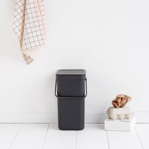 brabantia | Sort Waste Hygienic Wall-Mounted Trash Can