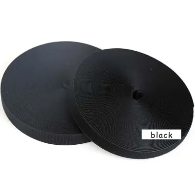 10M/Pair Hook and Loop Tape Nylon Heavy Duty Sticky Strips Reusable Fastener Roll Strips Sewing Adhesive Velcros Tape20-50mm