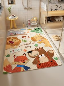 Bathroom Anti-Slip Silicone Mat for Children Shower Special Floor Carpet Baby Foot Pad Bathroom Shower Suction Cup Carpet