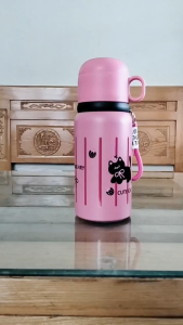 Bình giữ nhiệt 500ml Rabbit mẫu mới inox 316 nắp bật có nắp cốc kèm theo