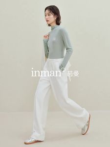 INMAN | Quần Jeans Thoải Mái Phong Cách Pháp Chất Liệu Lyocell Cotton Hơi Dáng O Slim