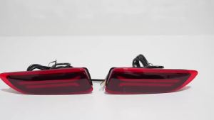 2PCS LED Tail Brake Rear Bumper Reflector Lamps Turn Light Lights For Toyota Corolla 2011 2012 2013