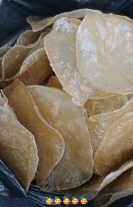 Kerupuk opak elod mentah dari saripati singkong bahan baku sebring