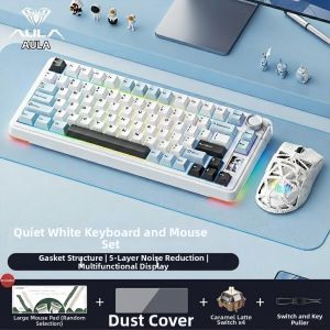 AULA | Wireless Tri-Mode Customizable Mechanical Keyboard