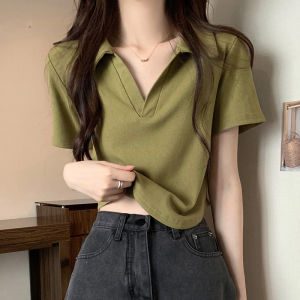 Slim Fit Cotton V-Neck Short Sleeve T-Shirt