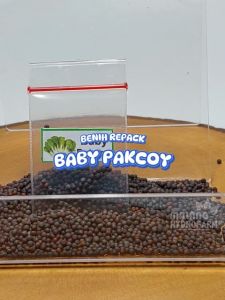 Benih Baby Pakcoy Unggulan berkualitas biji mini bibit hydroponik hidroponik sayuran sayur sawi pak coy