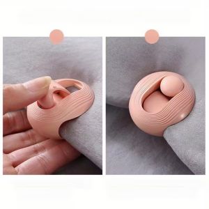 3pcs Non-Slip Quilt Clips Needle-Free Holders for Securing Bed Sheets & Blankets Mixed Colors