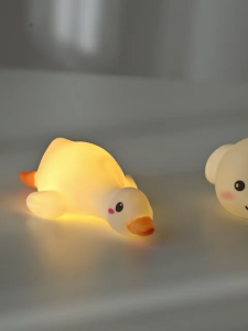 Cartoon Cute Animal PandaRabbit & Pikachu Night Lights Sleep Light Bedroom Night Lamp Bedroom Lamp Desktop Lamp for Kids Friends & Gift Supplies Home Decor Birthday Gift Christmas New year Valentines Day Gifts Bedroom & Desk Decor