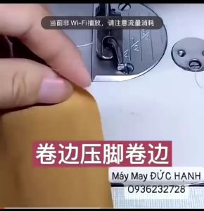 Chân vịt cuốn lai nhiều size dùng cho máy công nghiệp 1 kim