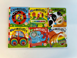 DangDang Ultimate Early Learning Set: 6 Interactive Peek-a-Book Adventures for Curious Babies