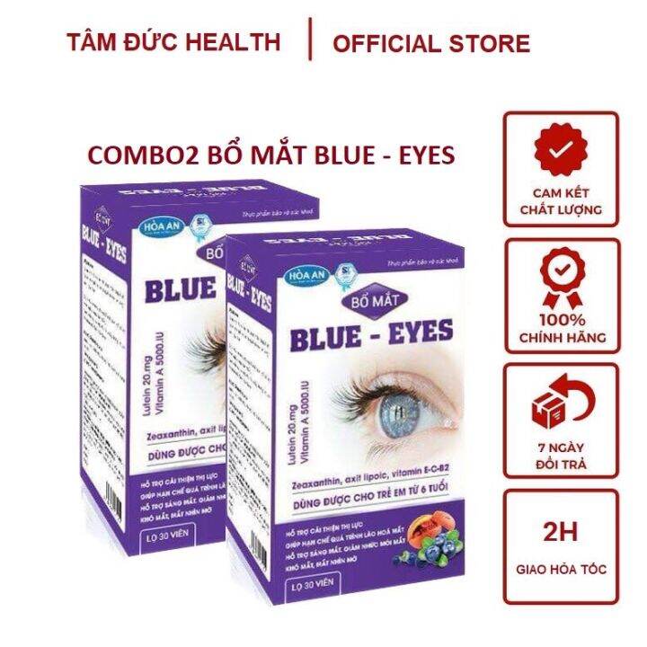 Lợi ích của việc sử dụng thuốc bổ mắt Blue Eyes