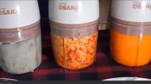 Máy Xay Osaka Nắp Đồng Chia Vạch - Máy Xay Sinh Tố Đa Năng OSAKA 750ml Máy Xay Thịt Cá Xay Thực Phẩm