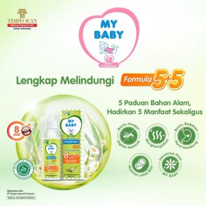PROMO TERLARIS MY BABY Minyak Telon Plus 150ml 90 ml 60 ml Aroma Eucalypthus Gratis Ongkir