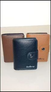 BAELLERRY K9148 DOMPET UANG KARTU LONTAR MINI RFID DENGAN PENGUNCI