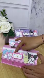 BOS Kotak Pensil Karton+Kode Kunci/Tempat Pensil/ Pensil Case Code Pin